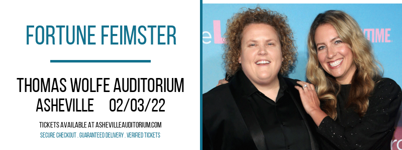 Fortune Feimster at Thomas Wolfe Auditorium tickets Fortune Feimster at Thomas Wolfe Auditorium