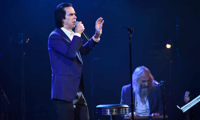 Nick Cave & Warren Ellis at Thomas Wolfe Auditorium