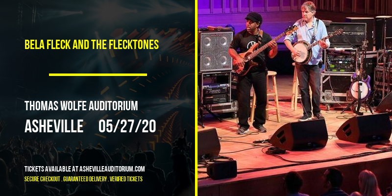 Bela Fleck and The Flecktones [CANCELLED] at Thomas Wolfe Auditorium