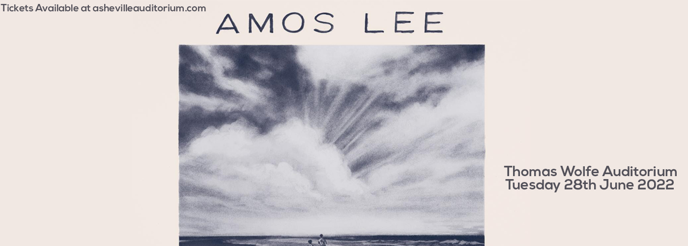 Amos Lee at Thomas Wolfe Auditorium tickets Amos Lee at Thomas Wolfe Auditorium