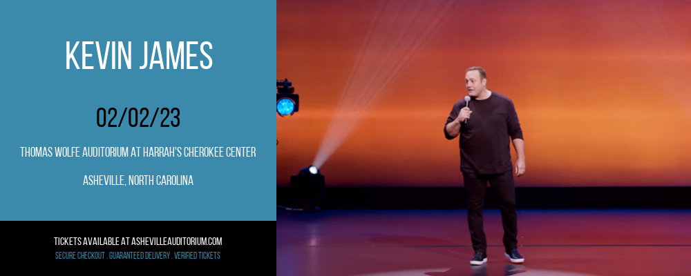 Kevin James at Thomas Wolfe Auditorium tickets Kevin James at Thomas Wolfe Auditorium