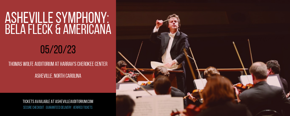 Asheville Symphony: Bela Fleck & Americana at Thomas Wolfe Auditorium