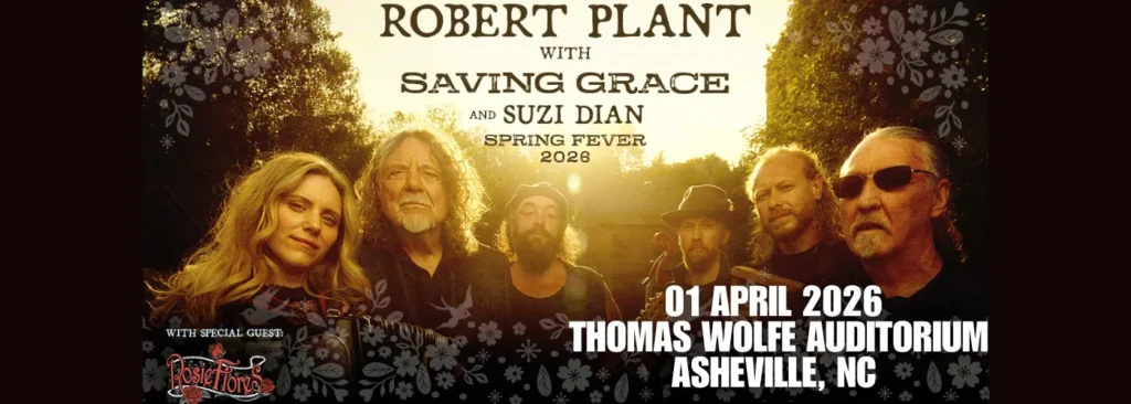 Robert Plant at Thomas Wolfe Auditorium at Harrah's Cherokee Center