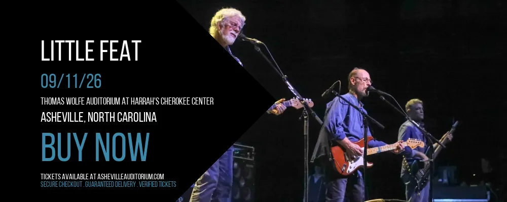 Little Feat at Thomas Wolfe Auditorium at Harrah's Cherokee Center